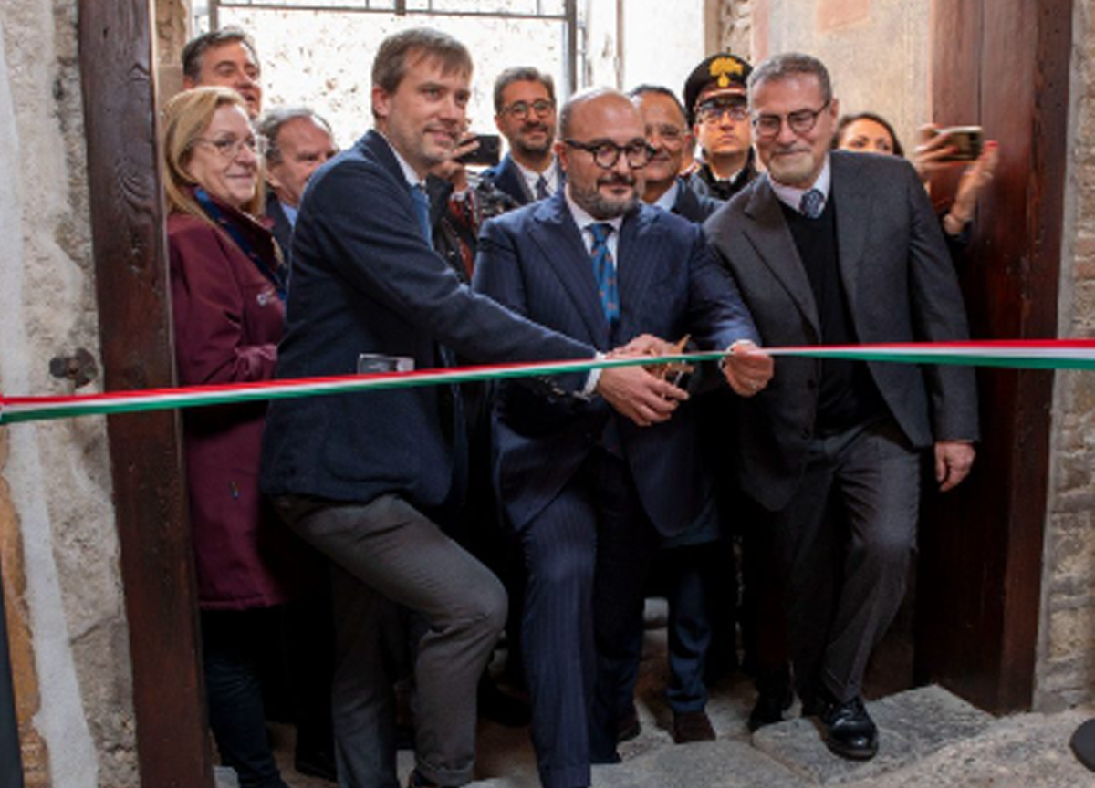 Ministro Sangiuliano Casa dei Vettii Ministro Sangiuliano Casa dei Vettii