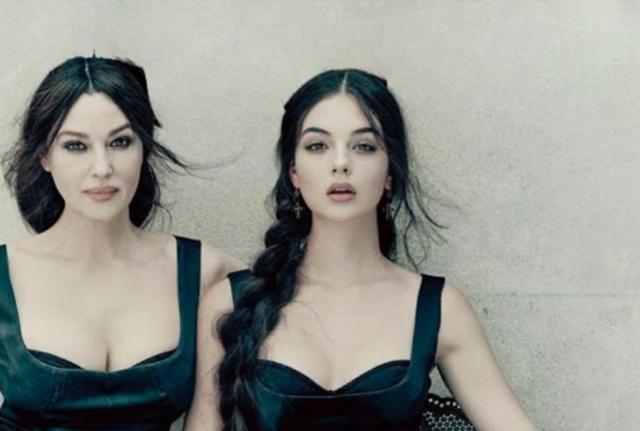 Monica Bellucci e Deva Cassell Monica Bellucci e Deva Cassell