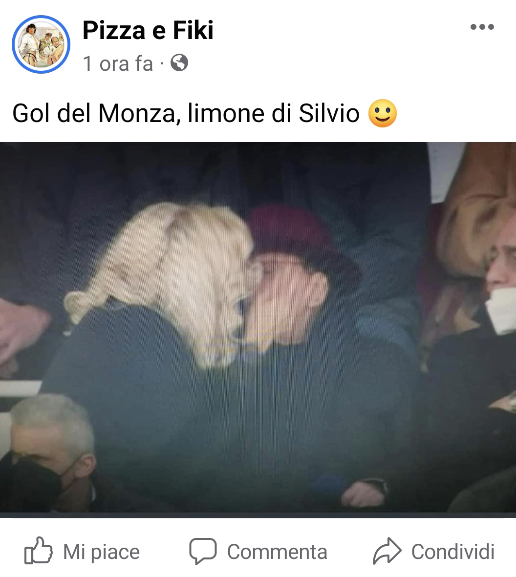 monza berlusconi bacio fascina