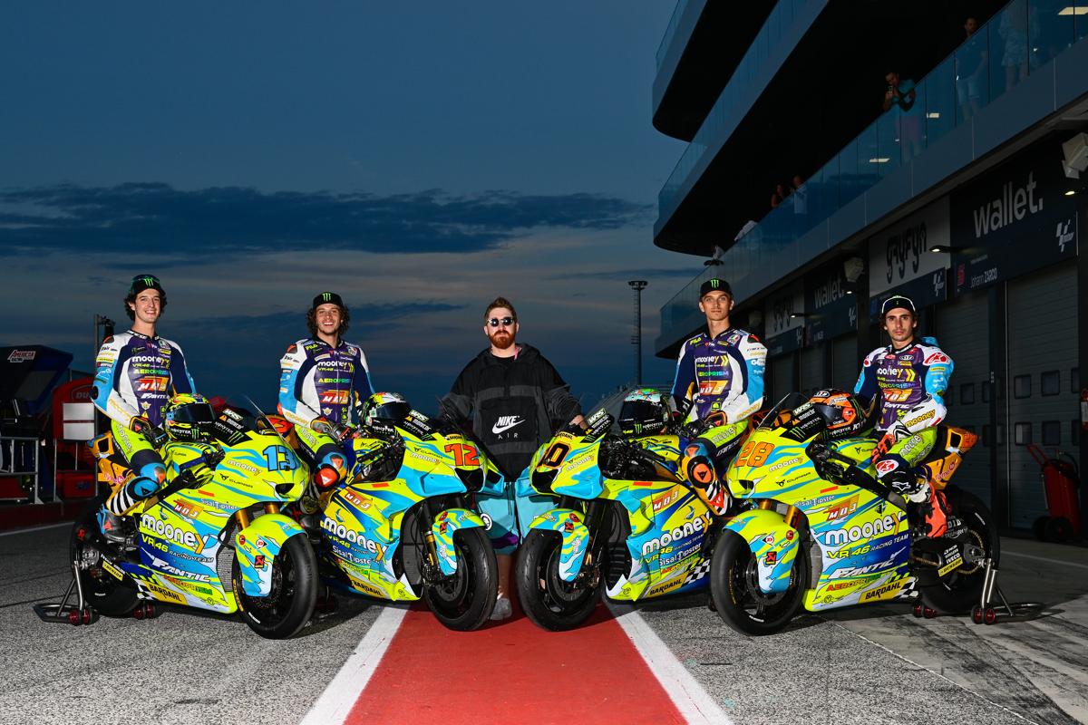 Mooney VR46 Racing Team Aeroprism Livree Mad Dog Jones Mooney VR46 Racing Team Aeroprism Livree Mad Dog Jones