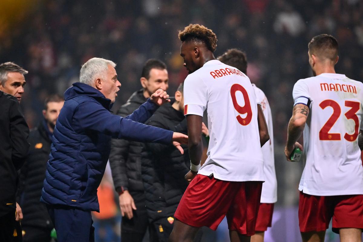 Mourinho Abraham Roma
