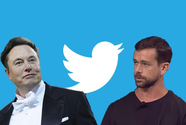 Elon Musk e Jack Dorsey Elon Musk e Jack Dorsey