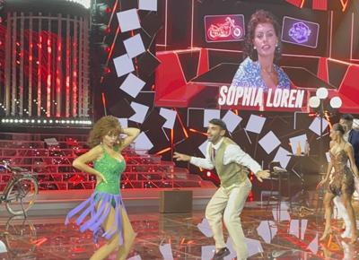 Mussolini loren tale e quale show