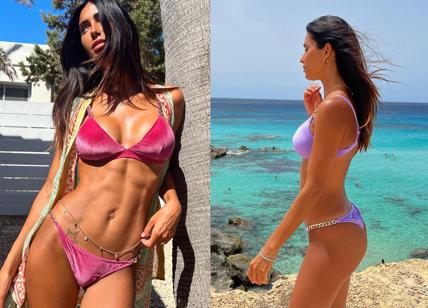 Federica Nargi in bikini a Formentera, le sue curve fanno impazzire il web