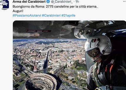 Roma, 2775 anni di storia: i tweet di Polizia, Carabinieri e Vigili del Fuoco