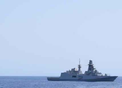 Navi della Marina Militare sul percorso Tap dopo l'attacco al Nord Stream