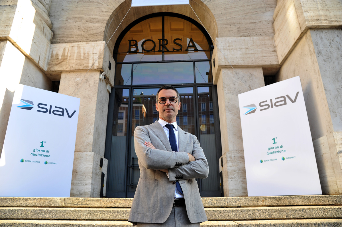 NICOLA VOLTAN AMMINISTRATORE DELEGATO DI SIAV NICOLA VOLTAN AMMINISTRATORE DELEGATO DI SIAV