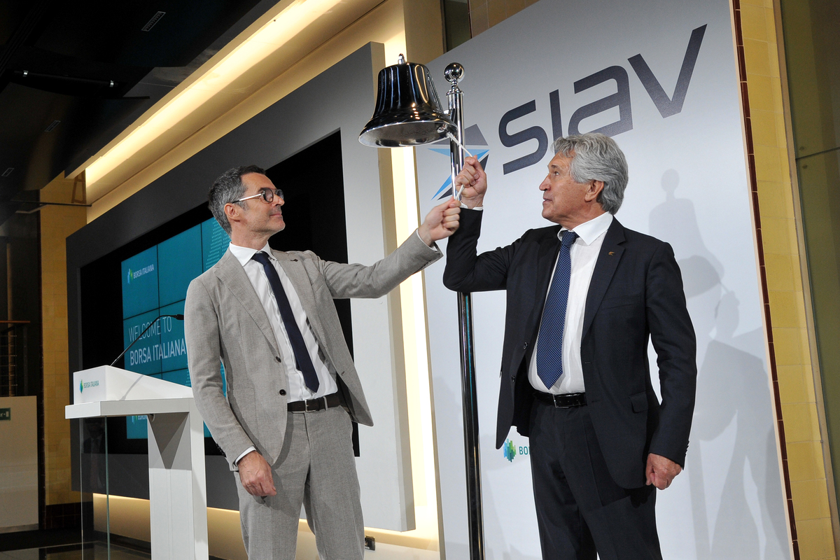 NICOLA VOLTAN AMMINISTRATORE DELEGATO SIAV ALFIERI VOLTAN PRESIDENTE SIAV NICOLA VOLTAN AMMINISTRATORE DELEGATO SIAV ALFIERI VOLTAN PRESIDENTE SIAV