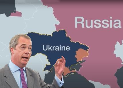 Guerra, Farage: "Perché l'Occidente non dialoga più con Putin? Assurdo"