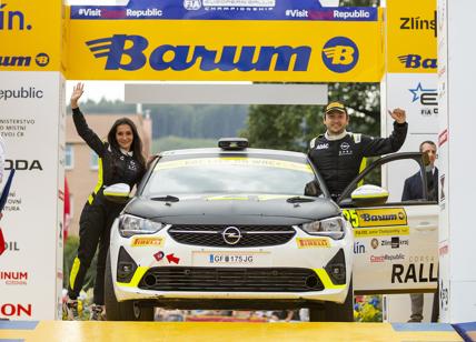 Laurent Pellier conquista il titolo Europeo con la Opel Corsa Rally4