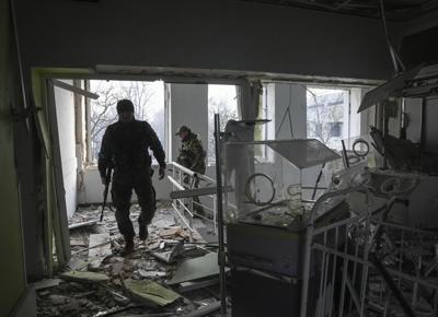 Ospedale pediatrico bombardato mariupol ucraina Ospedale pediatrico bombardato mariupol ucraina
