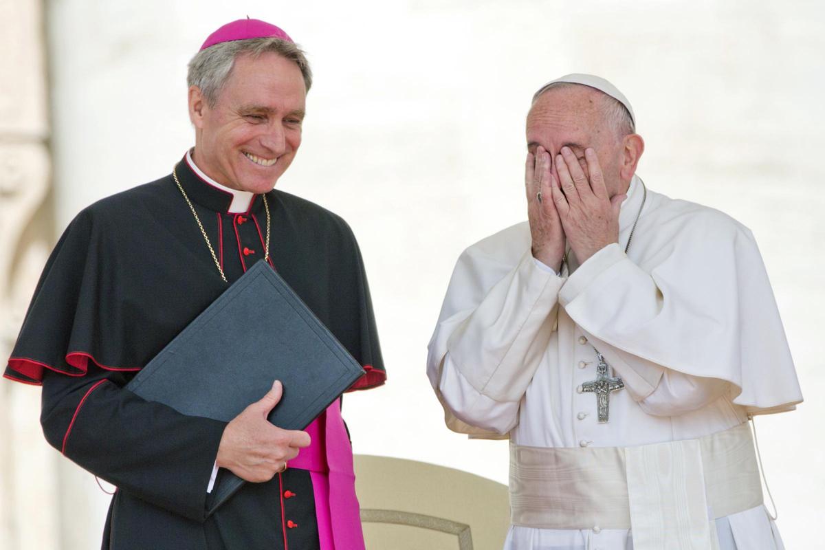 Padre Georg Papa Francesco