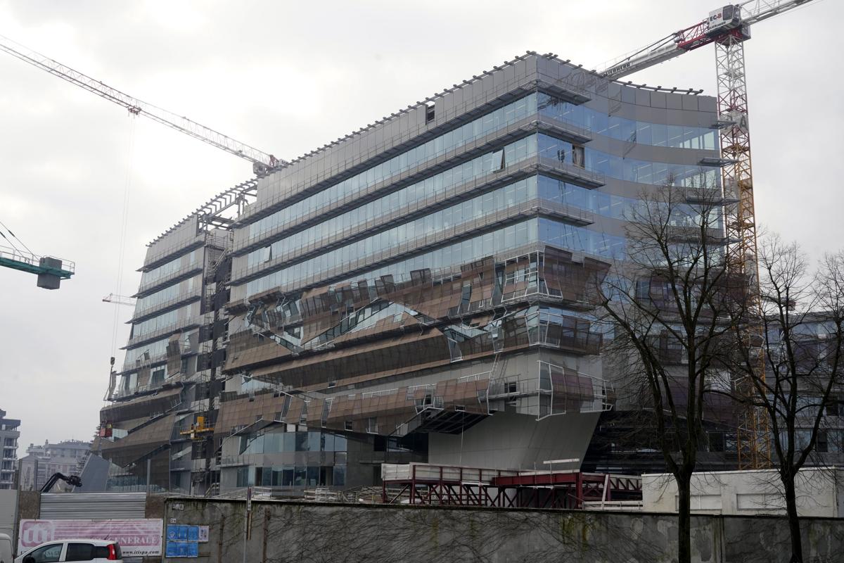 PALAZZO IN COSTRUZIONE FUTURA SEDE SNAM GRU CANTIERE4 PALAZZO IN COSTRUZIONE FUTURA SEDE SNAM GRU CANTIERE4