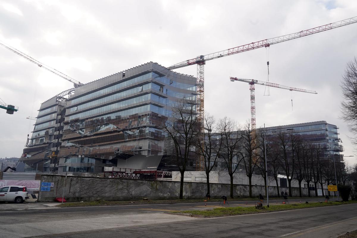 PALAZZO IN COSTRUZIONE FUTURA SEDE SNAM GRU CANTIERE7 PALAZZO IN COSTRUZIONE FUTURA SEDE SNAM GRU CANTIERE7