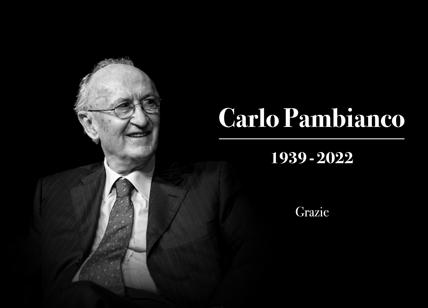 E' morto a 83 anni l'imprenditore Carlo Pambianco