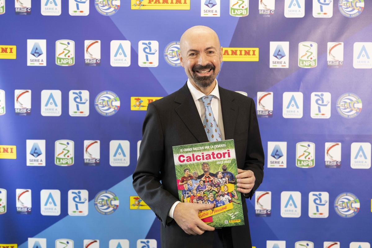 Panini Album Alex Bertani Direttore Mercato Italia Panini