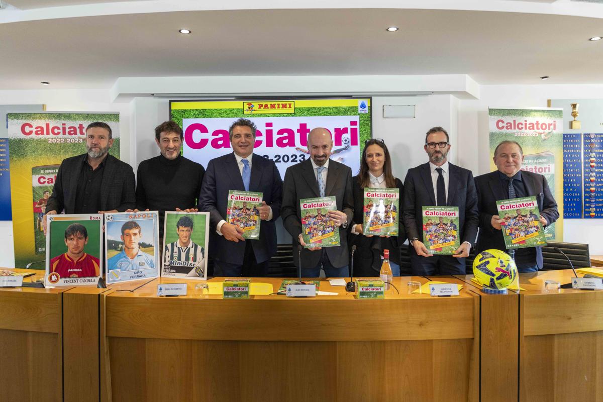 Panini Album Candela, Ferrara, De Siervo, Bertani, Mantovani, Calcagno e Camolese