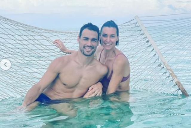 Fabio Fognini e Flavia Pennetta (Instagram) Fabio Fognini e Flavia Pennetta (Instagram)