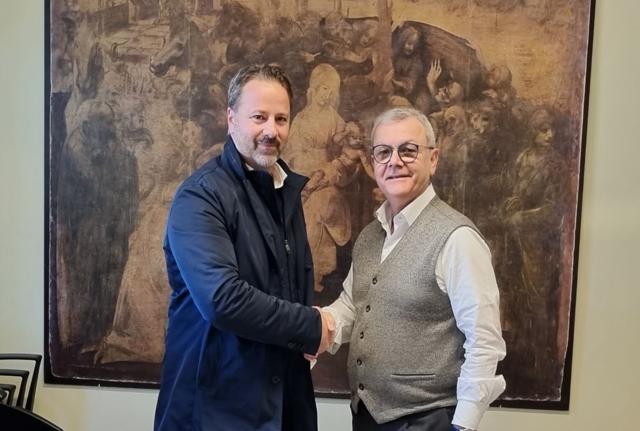 da sx: Dott. A. Sorrento e Dott. M. Guadalupi da sx: Dott. A. Sorrento e Dott. M. Guadalupi
