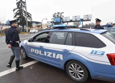Polizia fermo