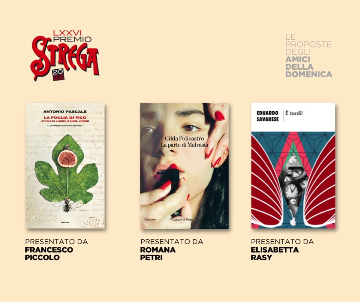 Dalla pagina Facebook del Premio Strega Dalla pagina Facebook del Premio Strega