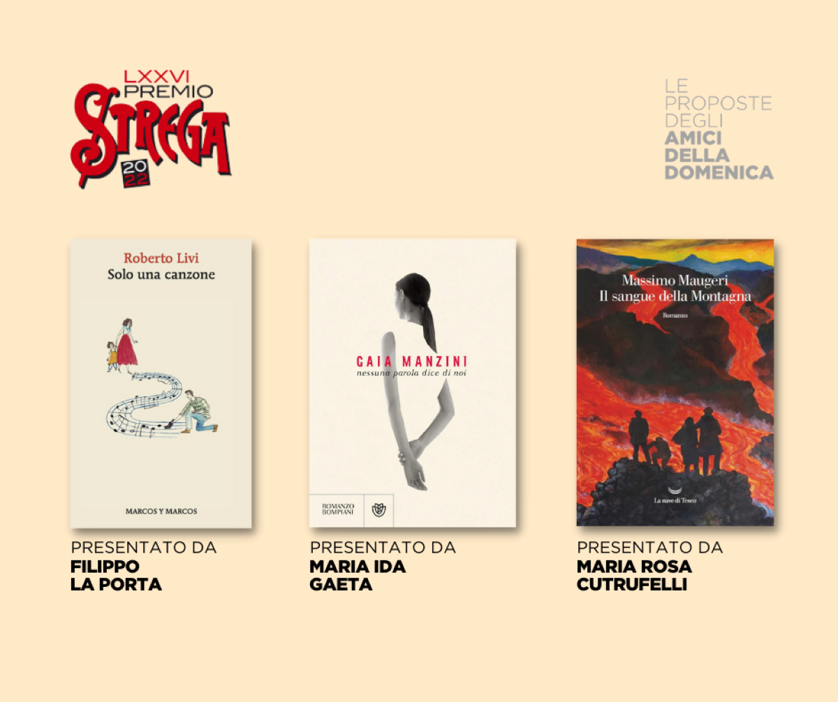 Dalla pagina Facebook del Premio Strega Dalla pagina Facebook del Premio Strega