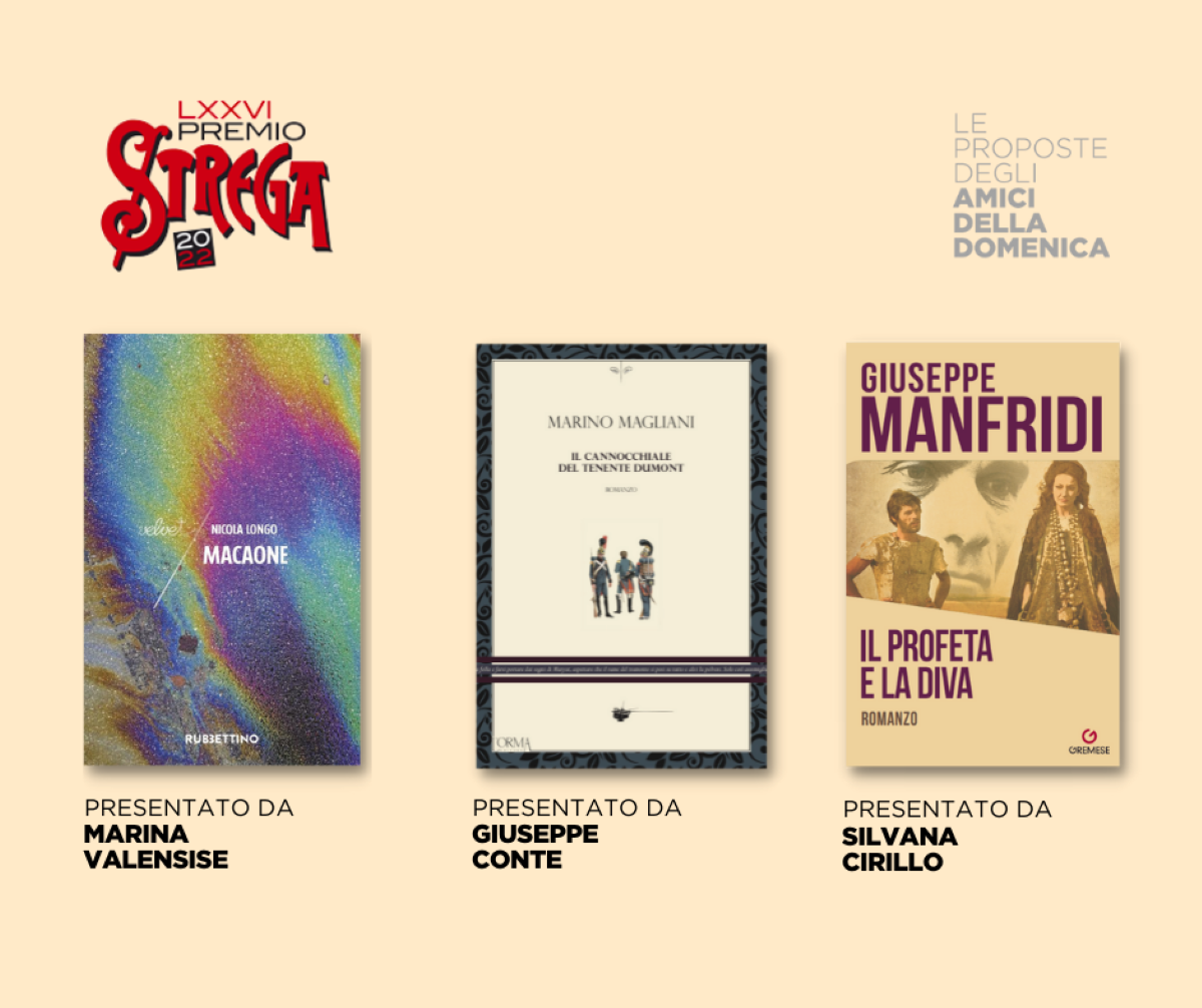 Dalla pagina Facebook del Premio Strega Dalla pagina Facebook del Premio Strega