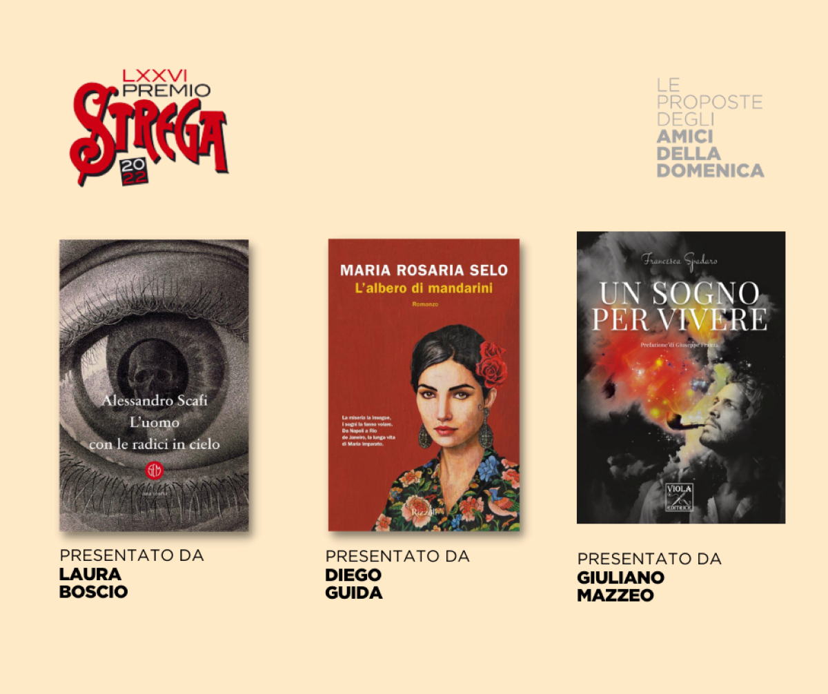 Dalla pagina Facebook del Premio Strega Dalla pagina Facebook del Premio Strega