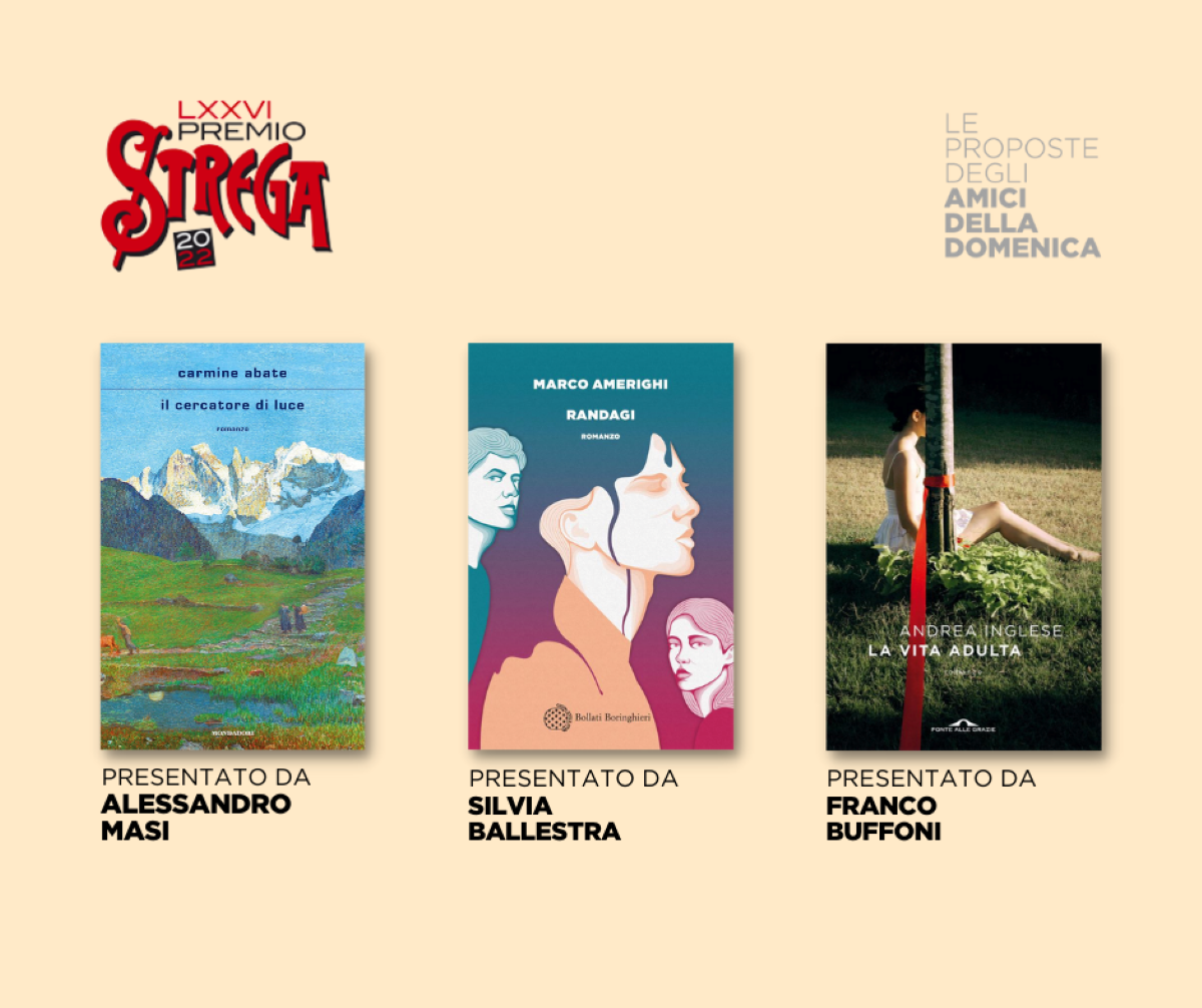 Dalla pagina Facebook del Premio Strega Dalla pagina Facebook del Premio Strega