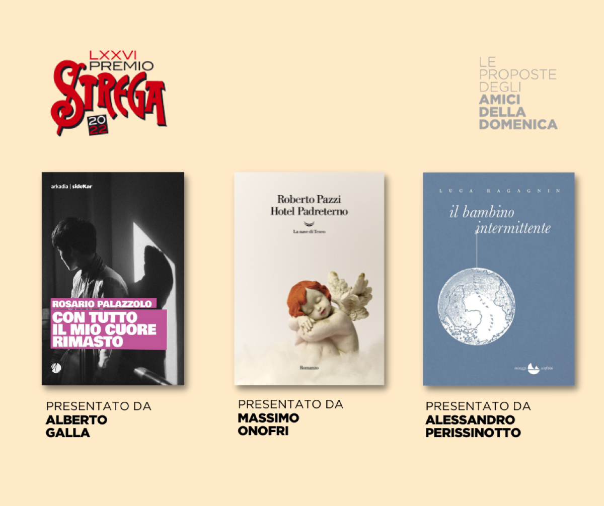 Dalla pagina Facebook del Premio Strega Dalla pagina Facebook del Premio Strega