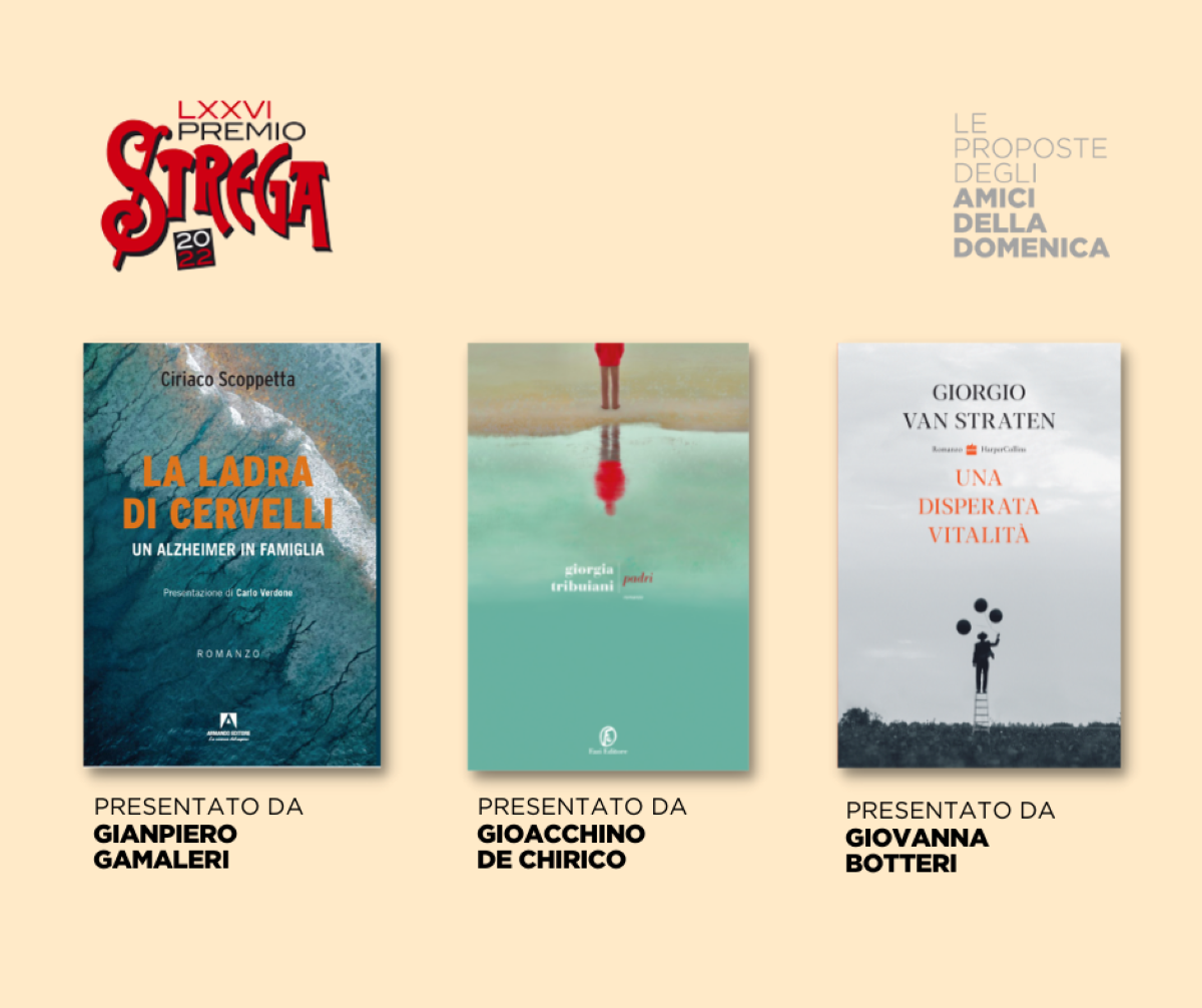 Dalla pagina Facebook del Premio Strega Dalla pagina Facebook del Premio Strega