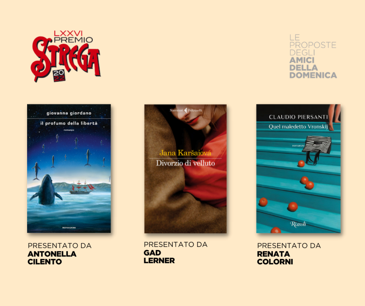 Dalla pagina Facebook del Premio Strega Dalla pagina Facebook del Premio Strega
