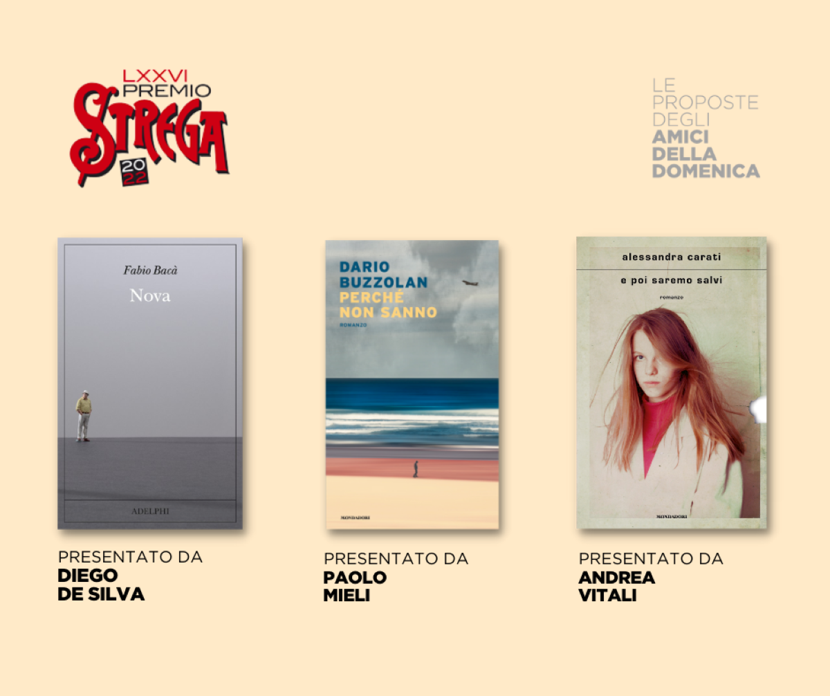 Dalla pagina Facebook del Premio Strega Dalla pagina Facebook del Premio Strega