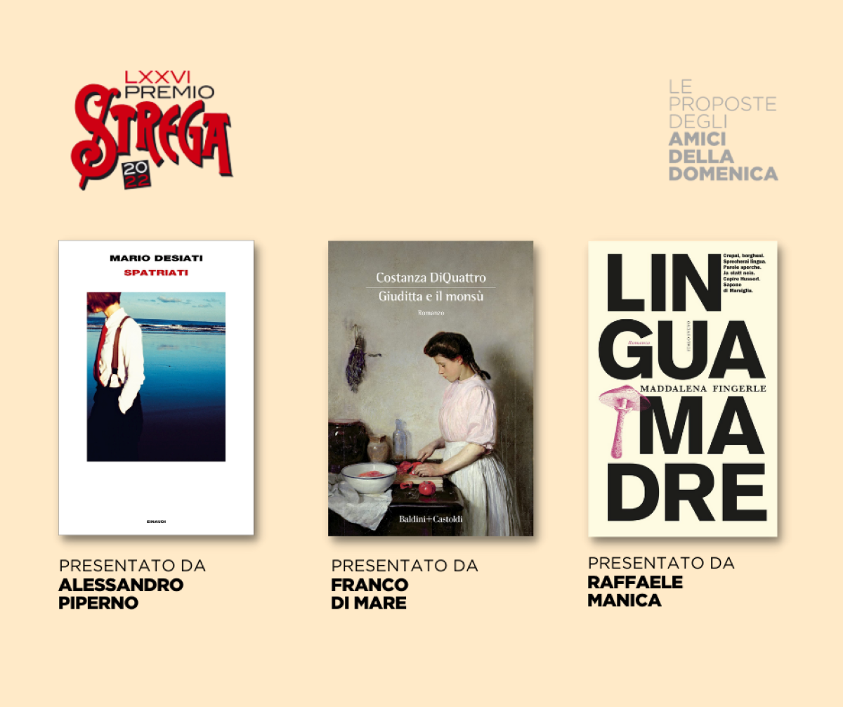 Dalla pagina Facebook del Premio Strega Dalla pagina Facebook del Premio Strega