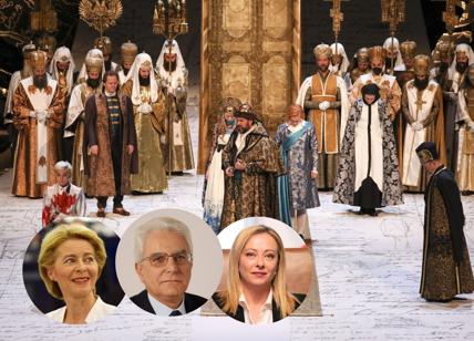 Prima della Scala: per il Godunov a Milano Mattarella, Meloni e von der Leyen