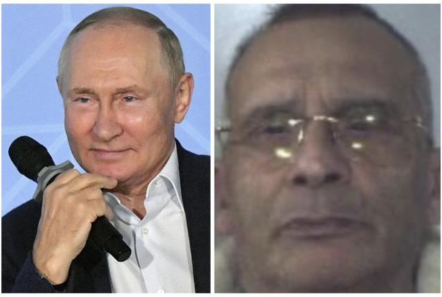 Vladimir Putin e Matteo Messina Denaro Vladimir Putin e Matteo Messina Denaro