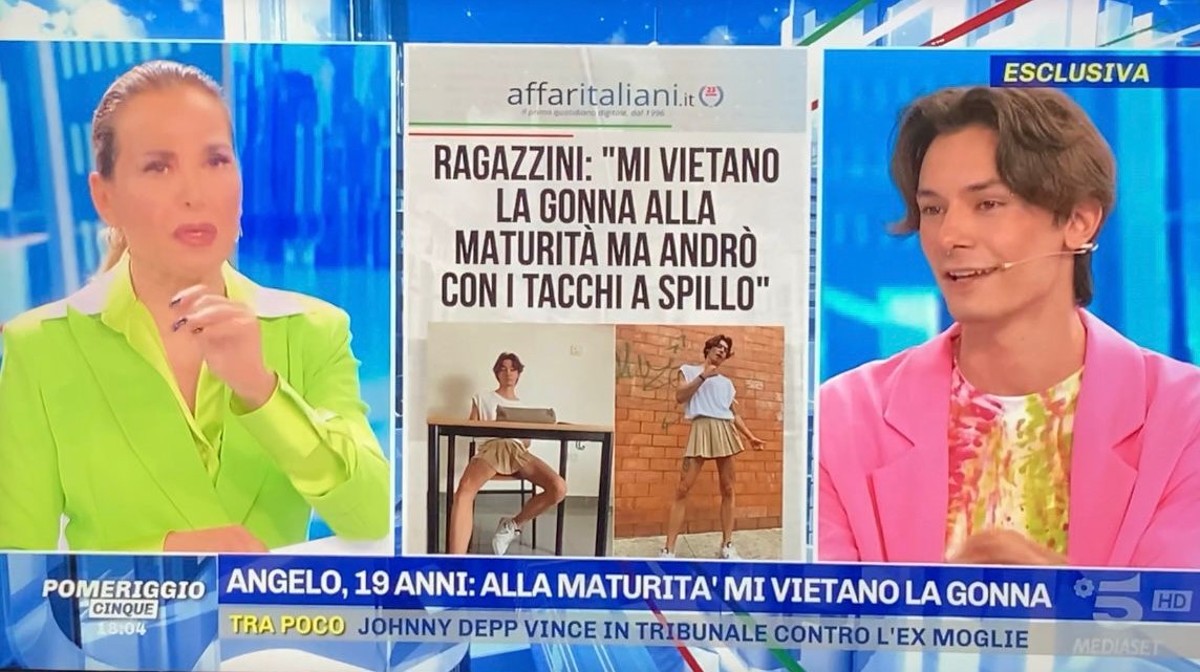 Angelo ragazzini pomeriggio 5 affaritaliani
