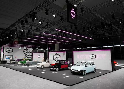 Renault “elettrizza” il Salone Rétromobile 2023