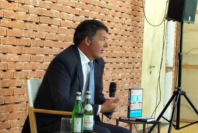 Renzi presenta libro a Milano 2022 Renzi presenta libro a Milano 2022
