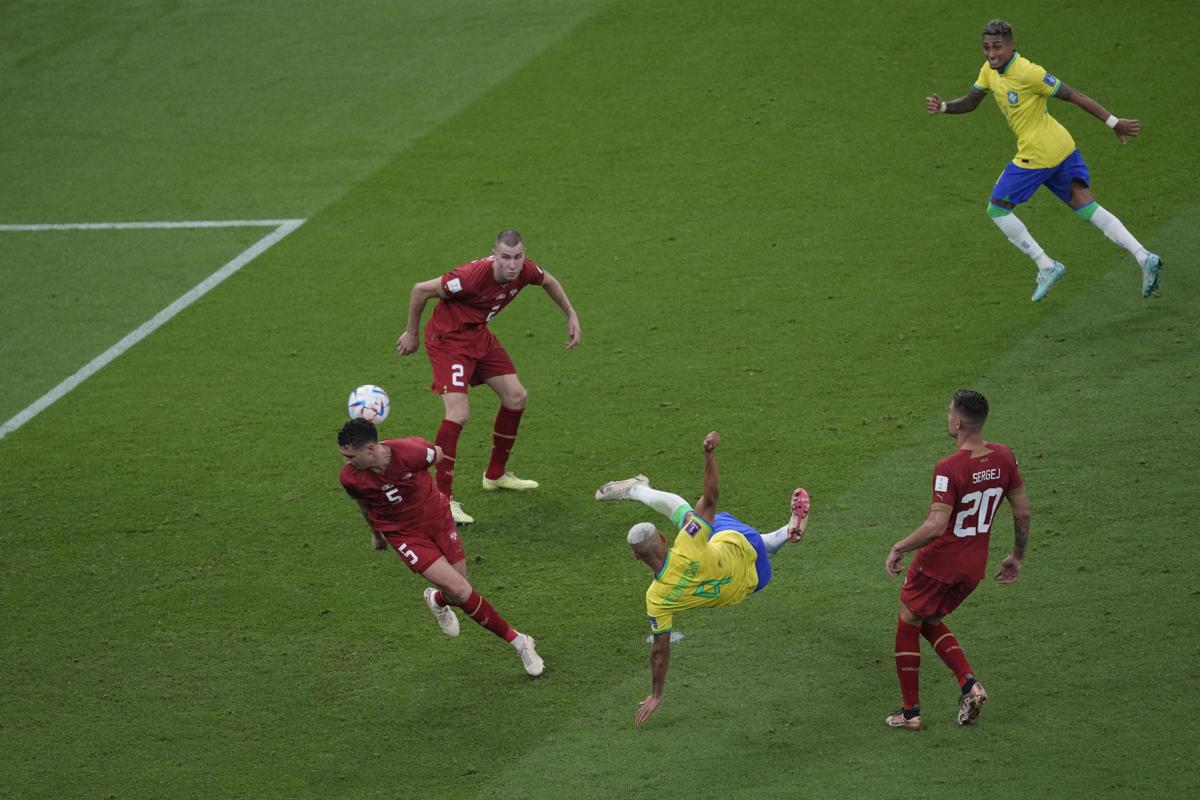 Richarlison (foto Lapresse) Richarlison (foto Lapresse)