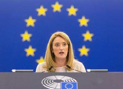 Presidente Europarlamento Roberta Metsola