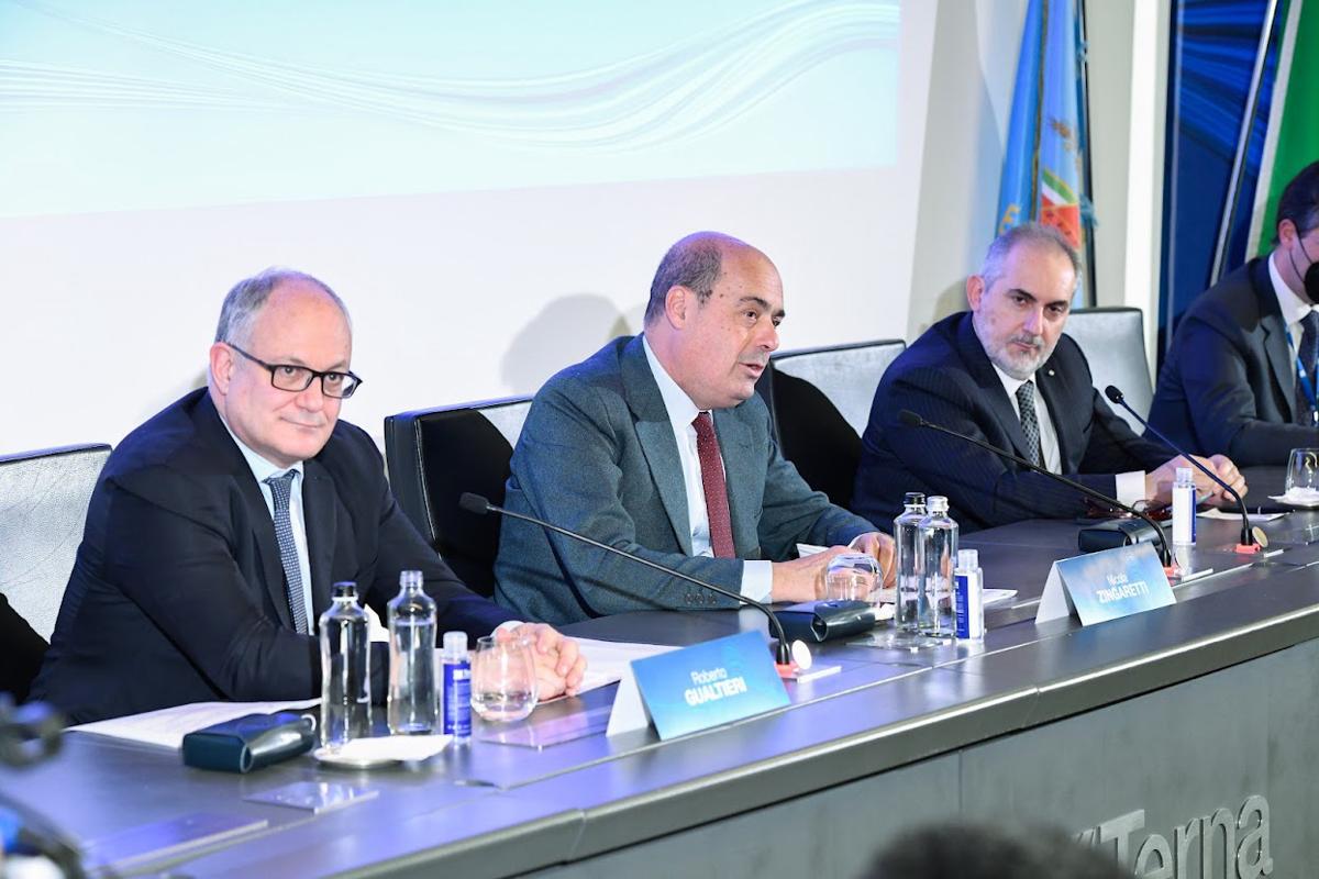 ROBERTO GUALTIERI SINDACO DI ROMA NICOLA ZINGARETTI POLITICO STEFANO DONNARUMMA TERNA8 ROBERTO GUALTIERI SINDACO DI ROMA NICOLA ZINGARETTI POLITICO STEFANO DONNARUMMA TERNA8