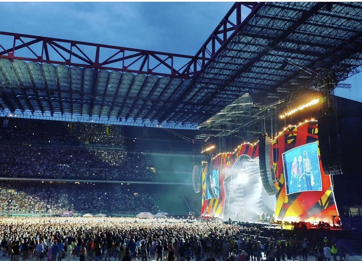 Rolling Stones a Milano (Twitter) Rolling Stones a Milano (Twitter)