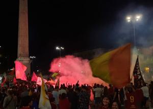 Roma Feyenoord: una festa infinita dal Circo Massimo a piazza del Popolo
