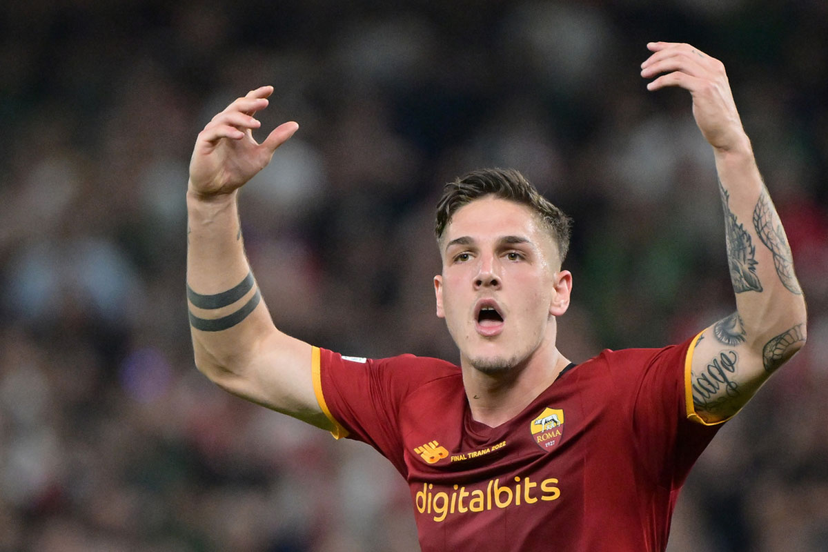 roma feyenoord zaniolo gol