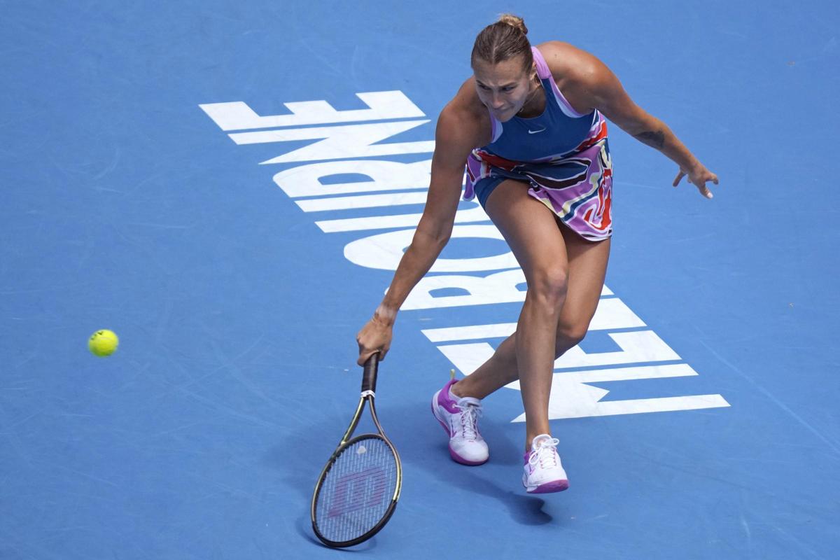 Sabalenka (foto Lapresse)