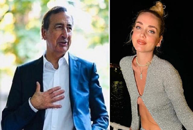 Beppe Sala e Chiara Ferragni Beppe Sala e Chiara Ferragni