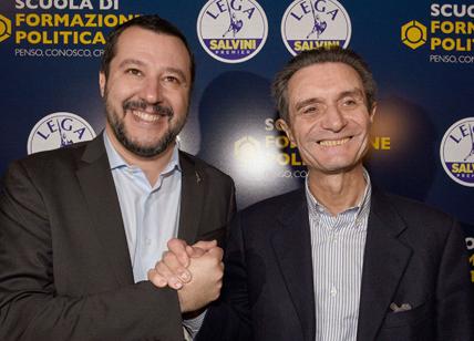 Salvini: "Fdi avanti sulla Lega? Mi interessa Fontana in vantaggio”