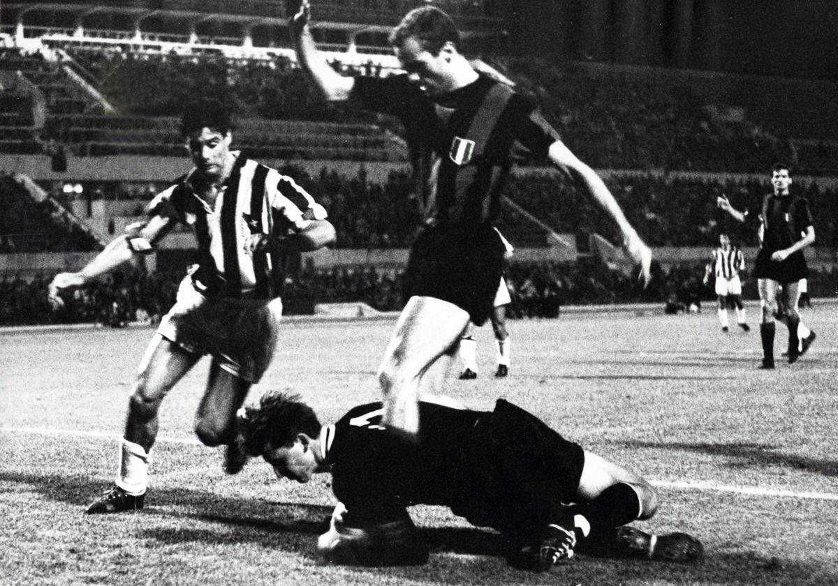 Sandro Mazzola, Inter Juventus (Lapresse) Sandro Mazzola, Inter Juventus (Lapresse)