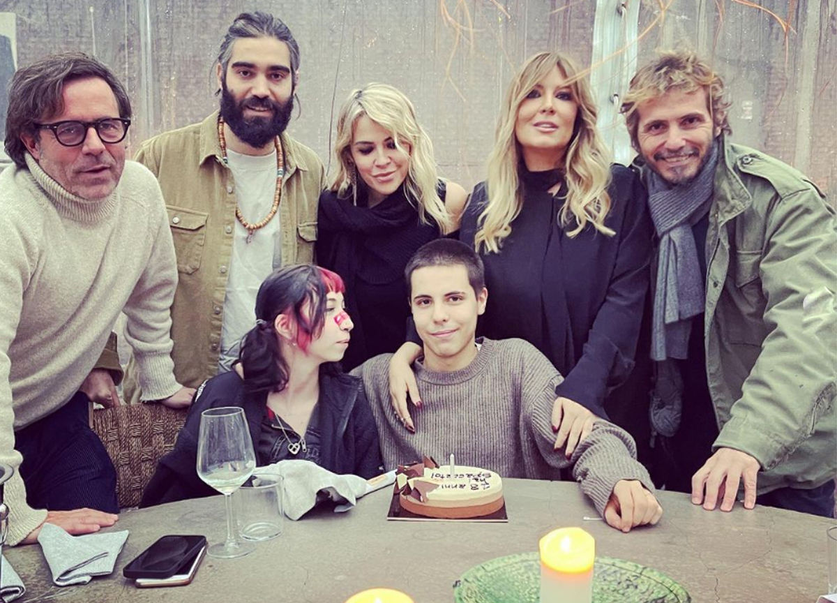 Selvaggia Lucarelli e Leon Selvaggia Lucarelli e Leon